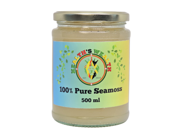 100% Pure Seamoss Gel – (250 and 500 ml)