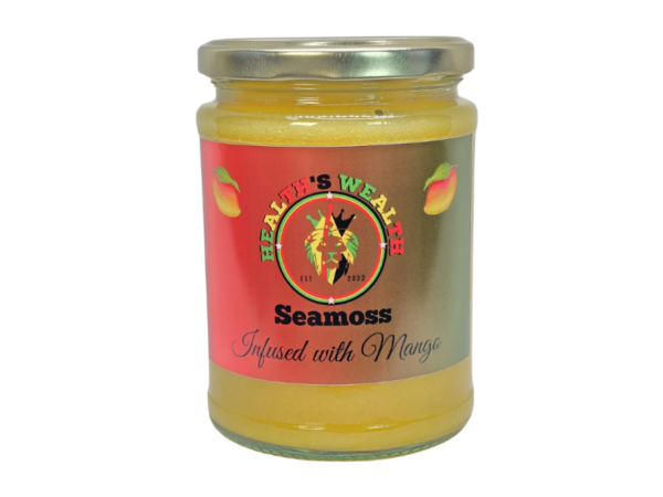 Seamoss infused with Mango – (250 and 500 ml)