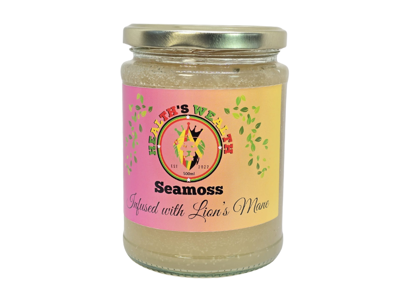 Seamoss & Lion’s Mane – (250 and 500 ml)